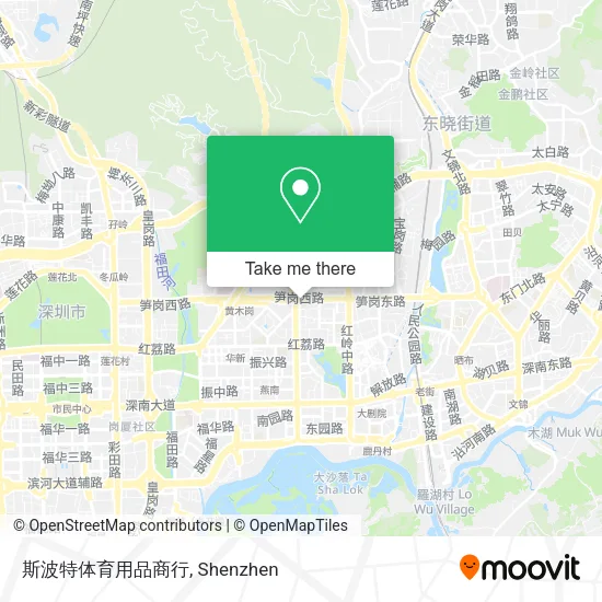 斯波特体育用品商行 map