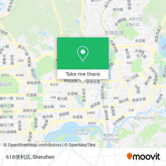 618便利店 map