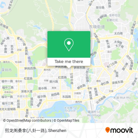 熙龙阁桑拿(八卦一路) map