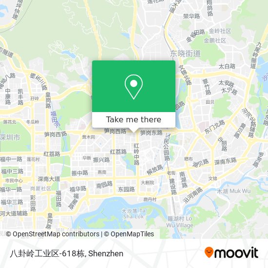 八卦岭工业区-618栋 map