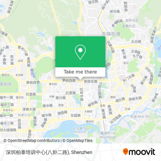 深圳柏泰培训中心(八卦二路) map