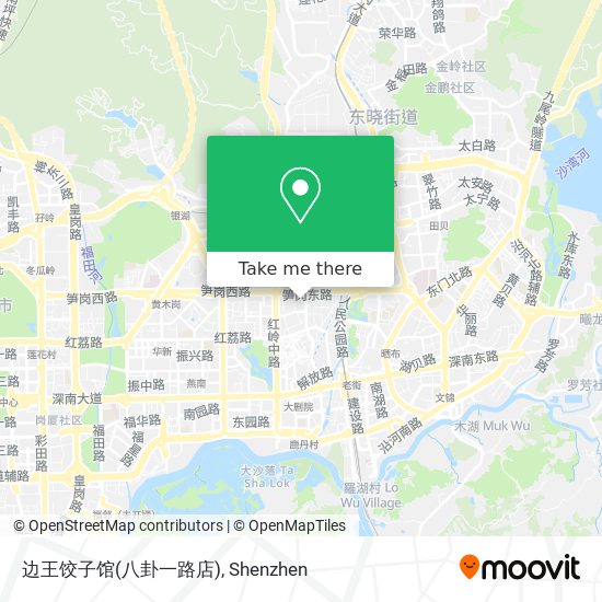 边王饺子馆(八卦一路店) map