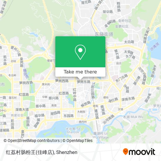 红荔村肠粉王(佳峰店) map