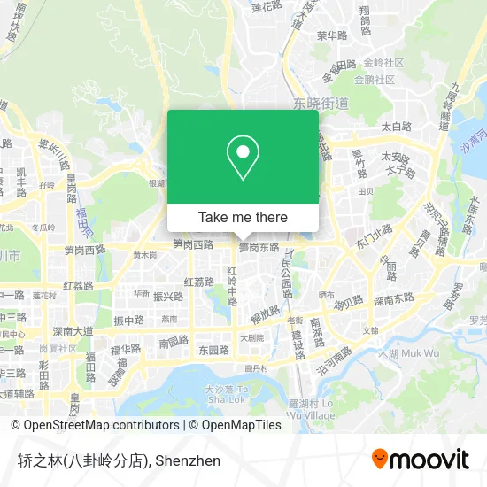 轿之林(八卦岭分店) map