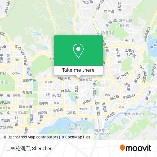 上林苑酒店 map