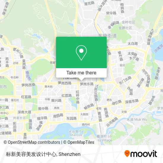标新美容美发设计中心 map