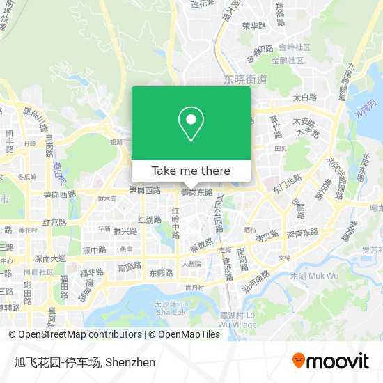 旭飞花园-停车场 map
