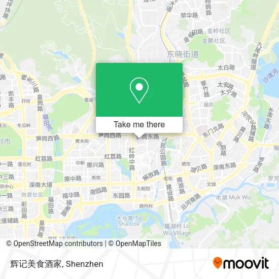 辉记美食酒家 map