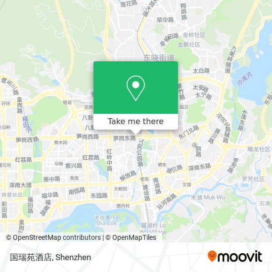 国瑞苑酒店 map