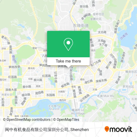 闽中有机食品有限公司深圳分公司 map