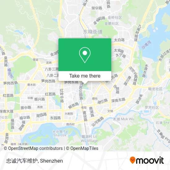 忠诚汽车维护 map