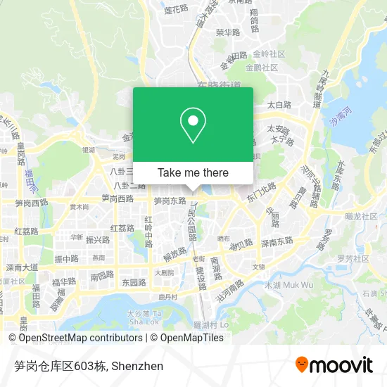 笋岗仓库区603栋 map
