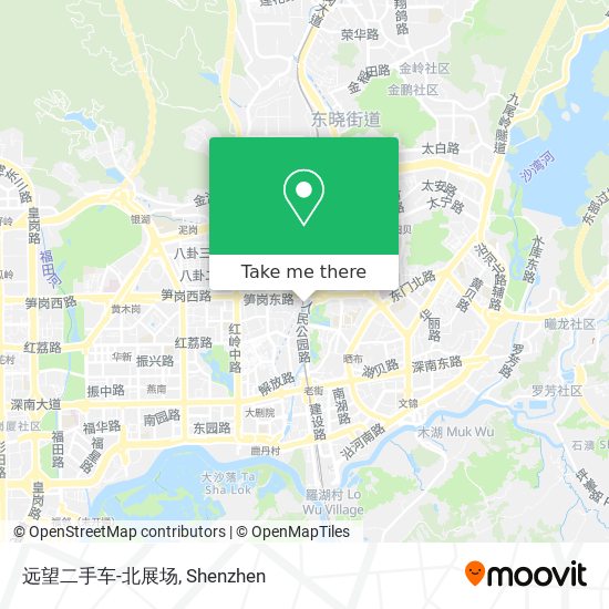 远望二手车-北展场 map