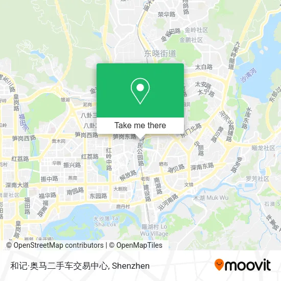 和记·奥马二手车交易中心 map