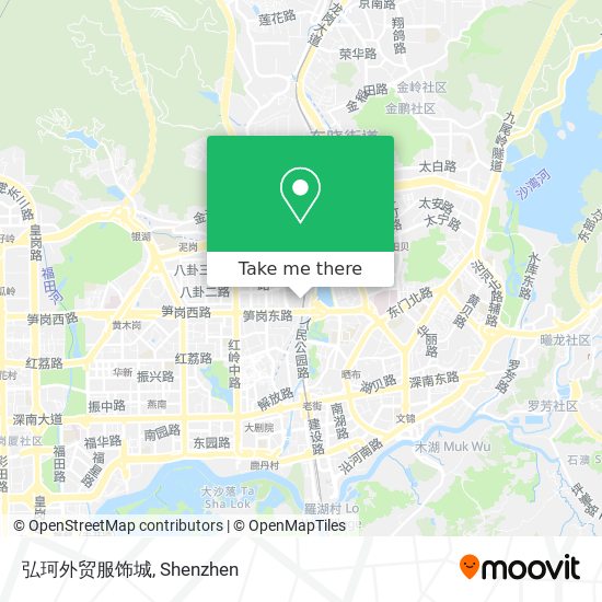 弘珂外贸服饰城 map