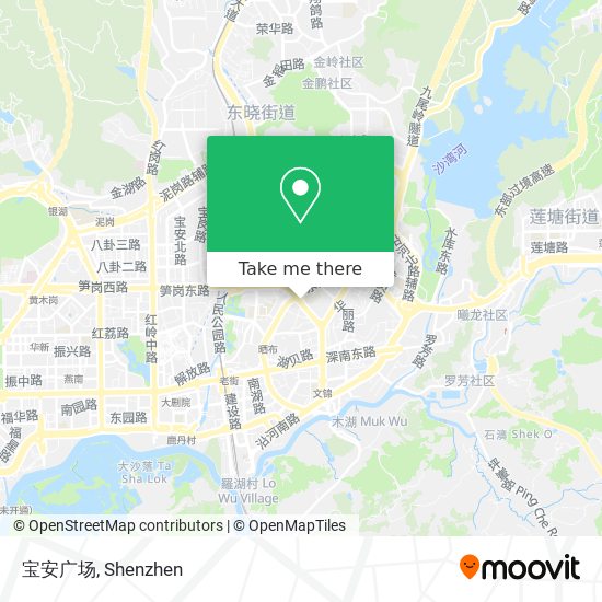 宝安广场 map