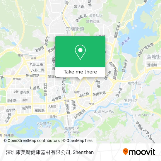 深圳康美斯健康器材有限公司 map
