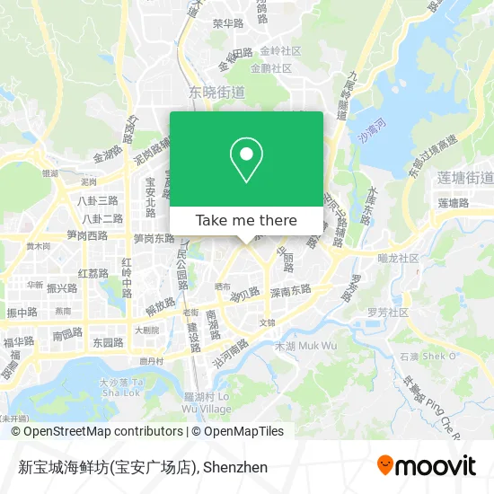 新宝城海鲜坊(宝安广场店) map