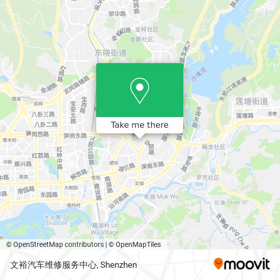 文裕汽车维修服务中心 map