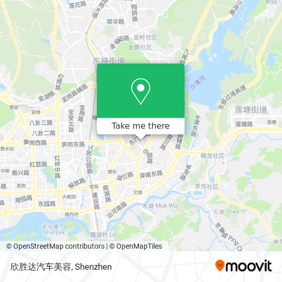 欣胜达汽车美容 map
