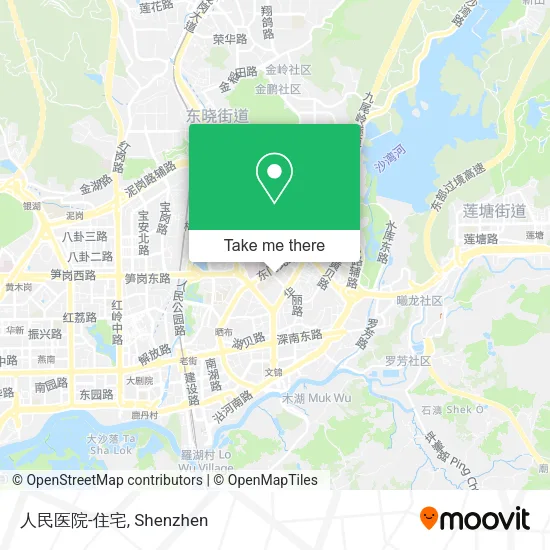 人民医院-住宅 map