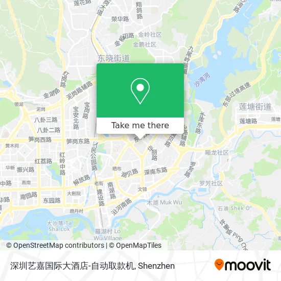 深圳艺嘉国际大酒店-自动取款机 map