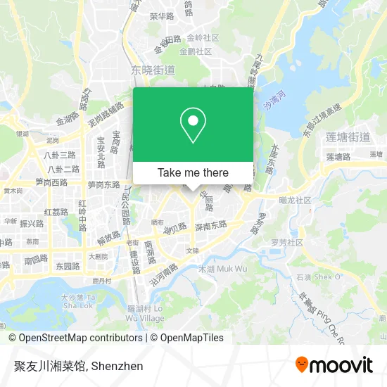 聚友川湘菜馆 map