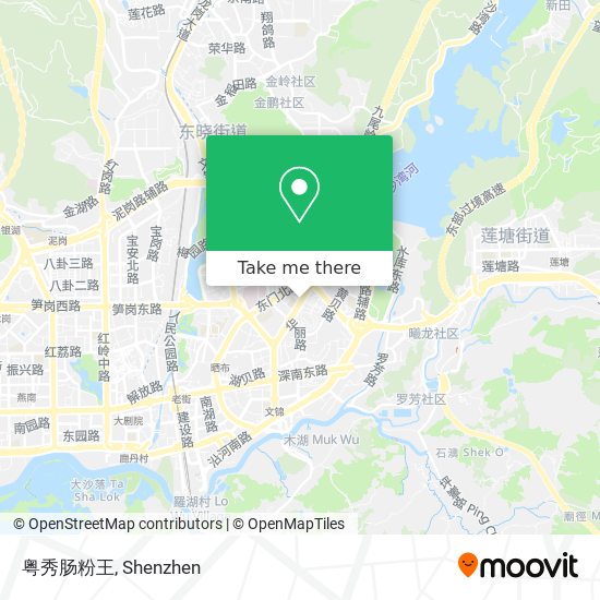 粤秀肠粉王 map