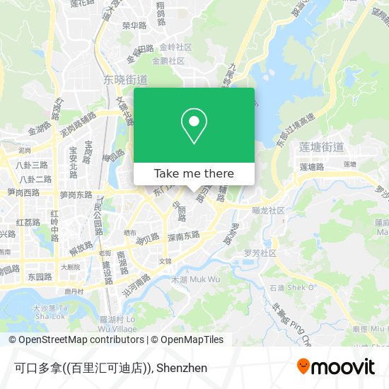 可口多拿((百里汇可迪店)) map