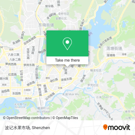 波记水果市场 map