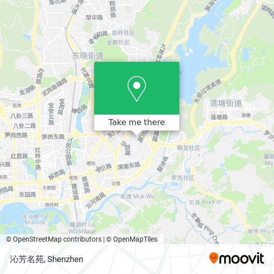 沁芳名苑 map