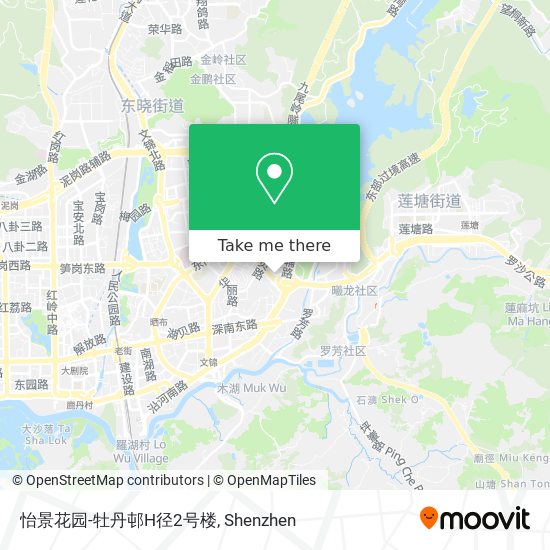 怡景花园-牡丹邨H径2号楼 map