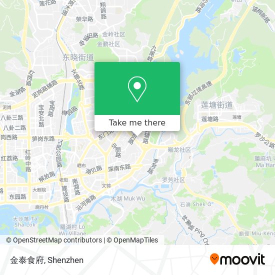 金泰食府 map