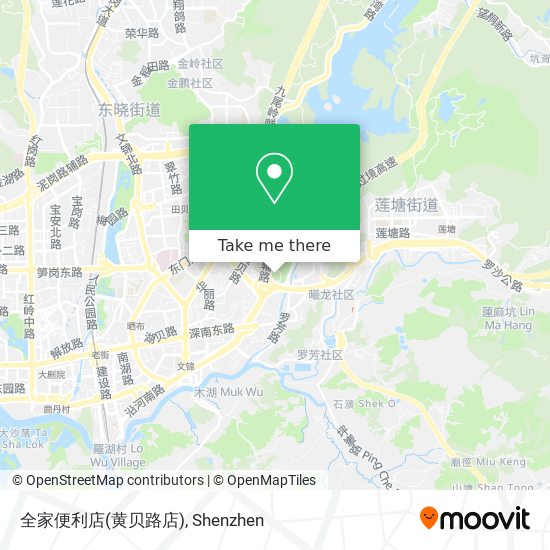 全家便利店(黄贝路店) map