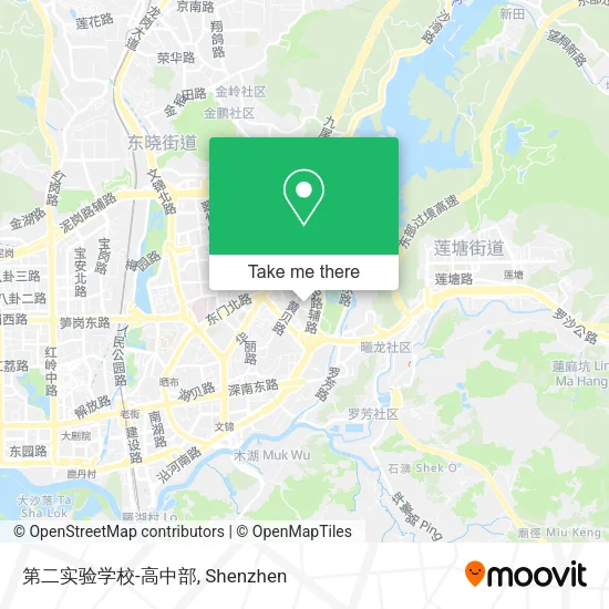 第二实验学校-高中部 map