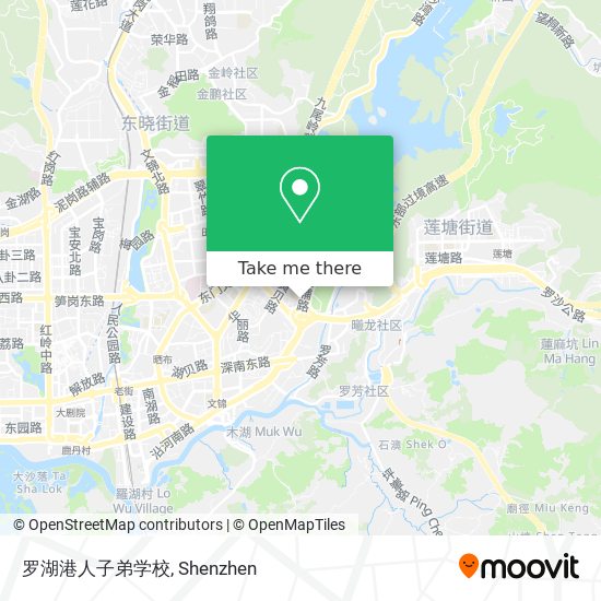 罗湖港人子弟学校 map