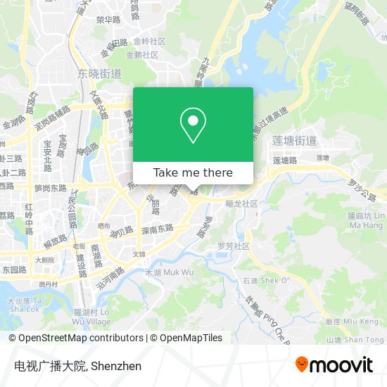 电视广播大院 map