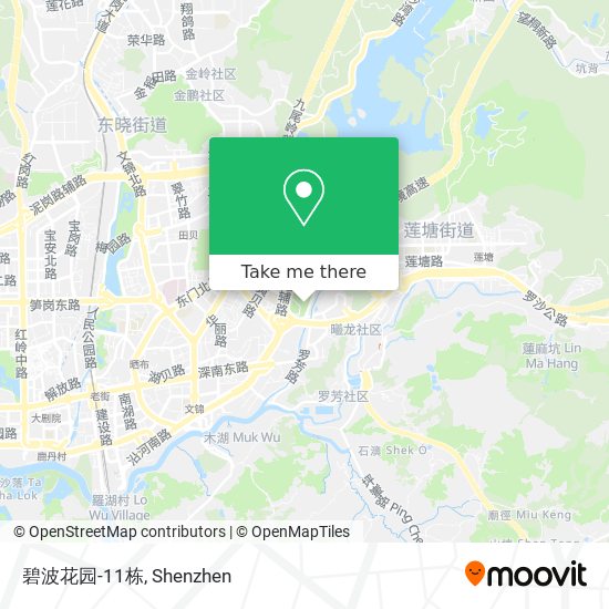 碧波花园-11栋 map
