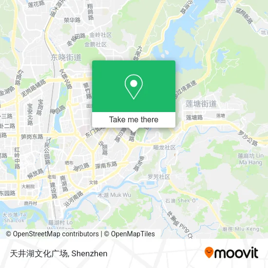 天井湖文化广场 map