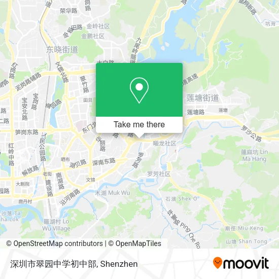 深圳市翠园中学初中部 map