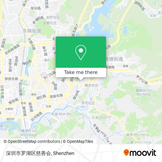 深圳市罗湖区慈善会 map