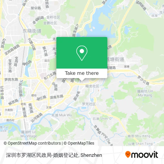 深圳市罗湖区民政局-婚姻登记处 map