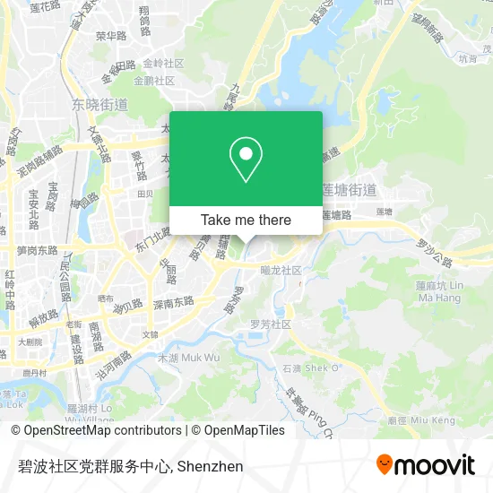 碧波社区党群服务中心 map