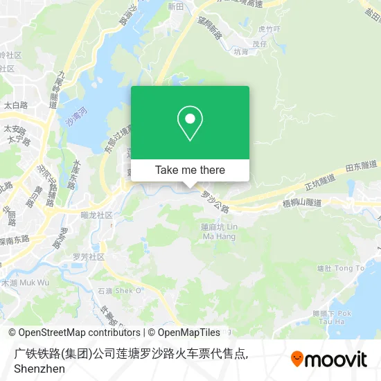 广铁铁路(集团)公司莲塘罗沙路火车票代售点 map
