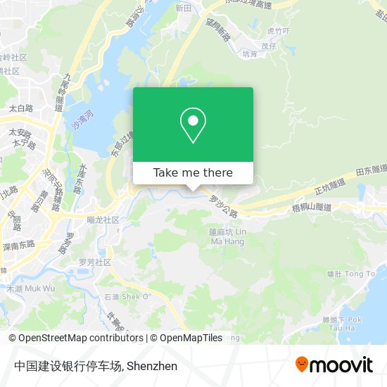 中国建设银行停车场 map