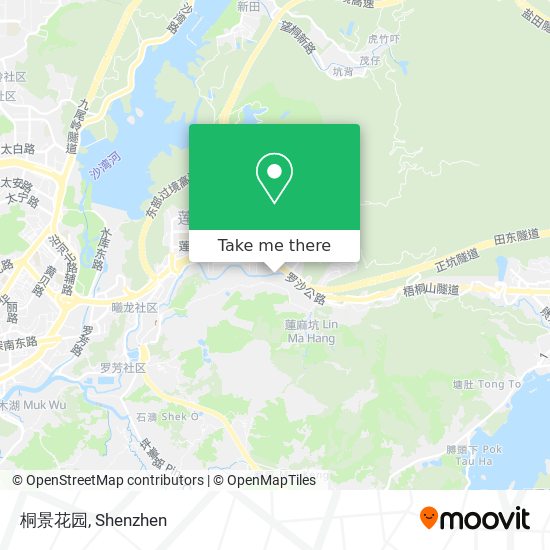 桐景花园 map
