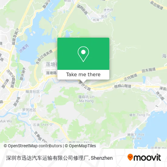 深圳市迅达汽车运输有限公司修理厂 map