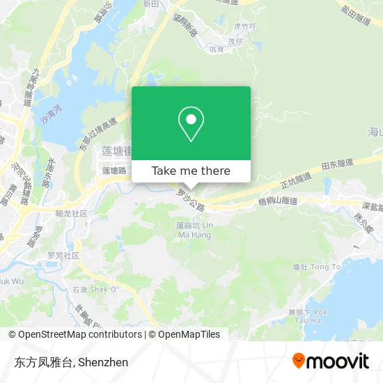 东方凤雅台 map
