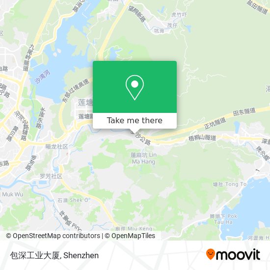 包深工业大厦 map