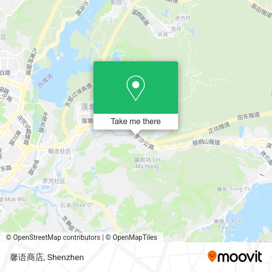 馨语商店 map
